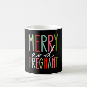 Mug Joyeuse et enceinte Noël Maman Grossesse
