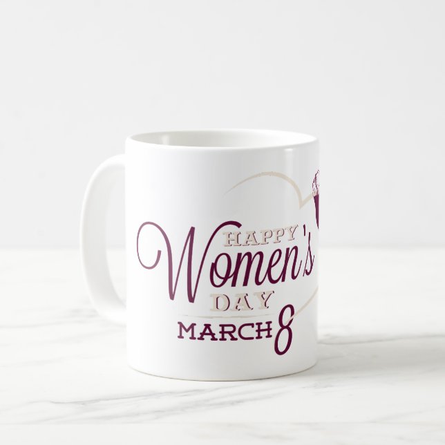 MUG JOYEUSE FEMME JOUR 8 MARS (Devant gauche)