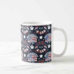 Mug Joyeuse fête de l'Indépendance et 4 juillet Idée c