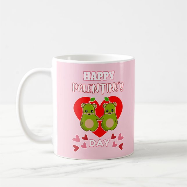 Mug Joyeuse fête de PALENTIN Cute Pear Bear Pair (Gauche)