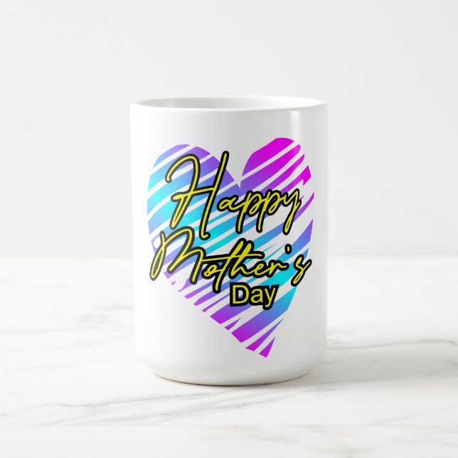 Mug Joyeuse Fête des Mères Cœur  (Centre)