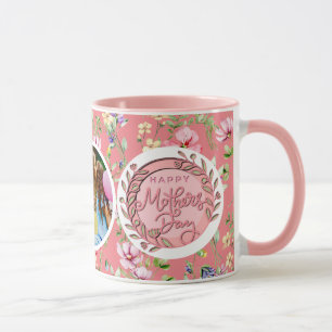 Mug Joyeuse Fête des Mères Élégante Photo moderne