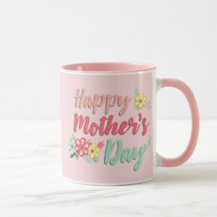 Mug Joyeuse Fête des Mères Florale