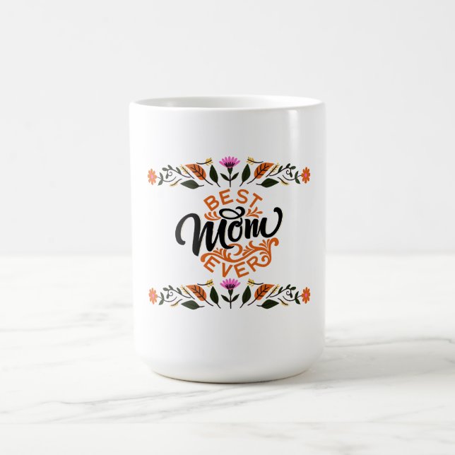 Mug Joyeuse fête des Mères Meilleure Maman de tous les (Centre)