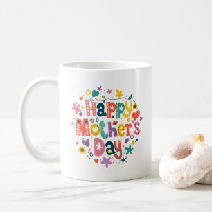 Mug Joyeuse fête des mères Nom personnalisé Cadeau pho