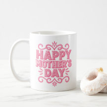 Joyeuse Fête des Mères Rose Vintage