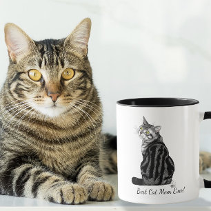 Mug Joyeuse fête des mères Tabby Cat
