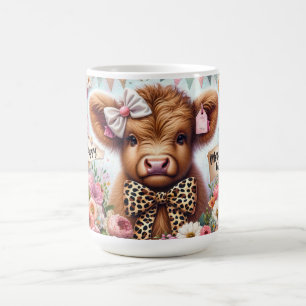 Mug Joyeuse Fête des Mères/ Vache des Highlands