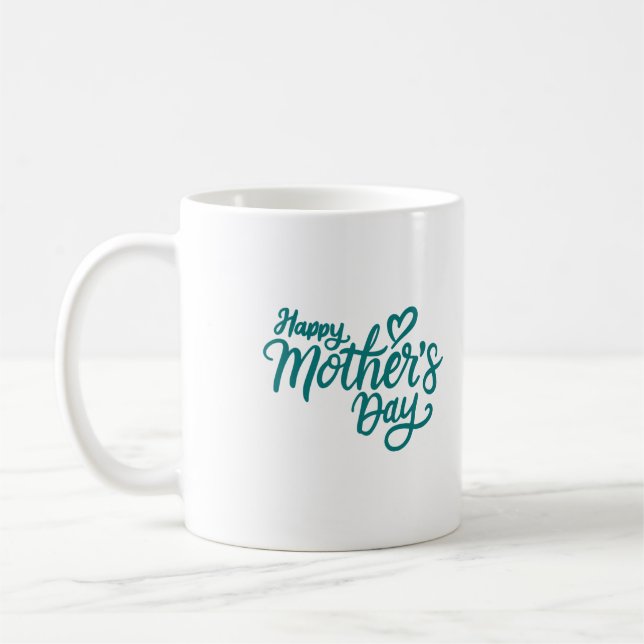 Mug Joyeuse Fête des Mères Vert (Gauche)
