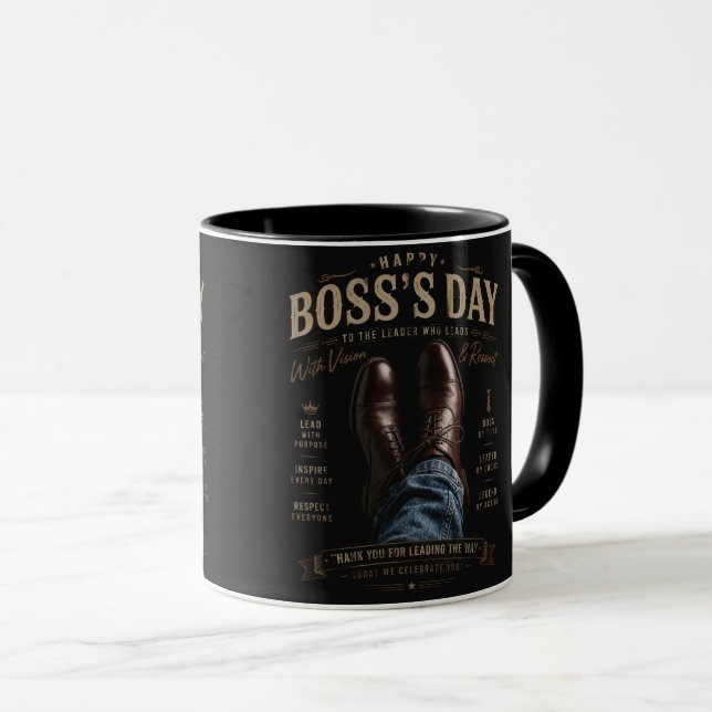 Mug Joyeuse Fête des Patrons (Devant droit)