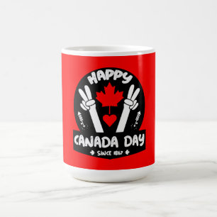 Mug Joyeuse Fête du Canada 1er juillet 