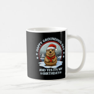 Mug Joyeuse Fête Du Marmotte Et Oui C'est Mon Annivers