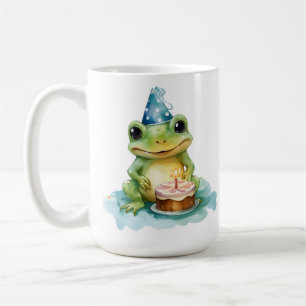 Mug Joyeuse grenouille mignonne d'anniversaire