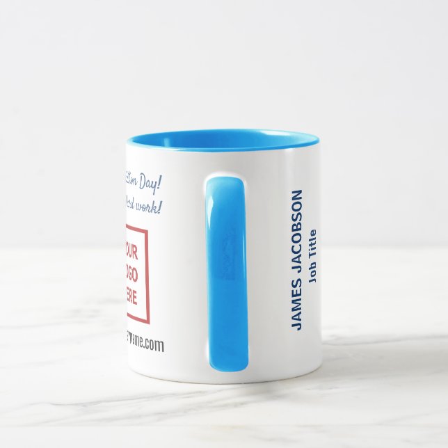 Mug Joyeuse journée d'appréciation des employés Merci  (Poignée)