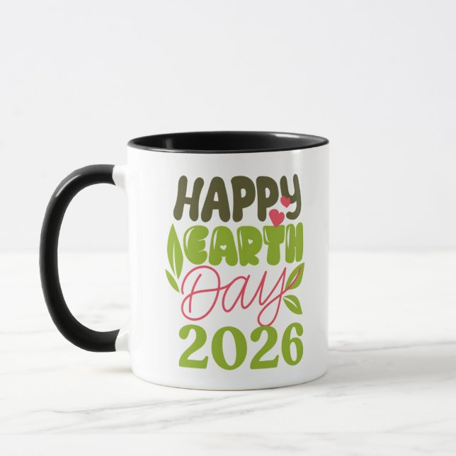 Mug Joyeuse Journée de la Terre 2026 (Gauche)