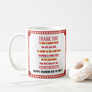 Mug Joyeuse Journée Des Enseignants Pour Vous