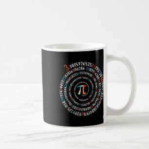 Mug Joyeuse journée Pi 3.14 Symbole Pi Spirale Nombre 