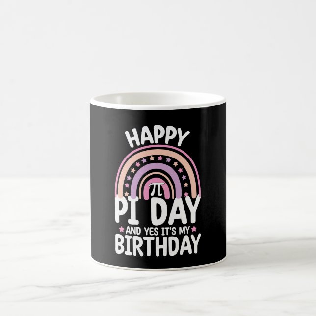 Mug Joyeuse Journée Pi et oui c'est mon anniversaire M (Centre)