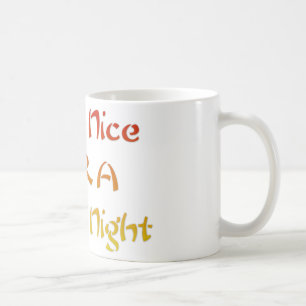 Mug Joyeuse Journée & Une Meilleure Nuit Texte Art Des