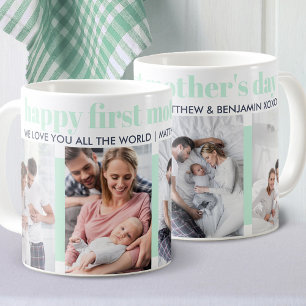 Mug Joyeuse première fête des mères 4 Photo personnali