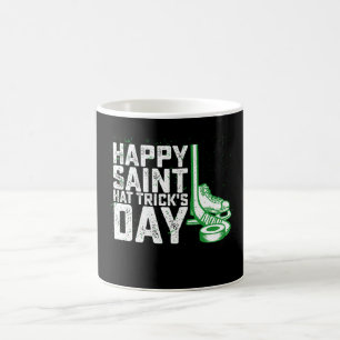 Mug Joyeuse Saint Hat Trick Day de hockey sur glace St