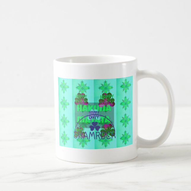 Mug Joyeuse Saint-Patrick Hakuna Matata (Droite)