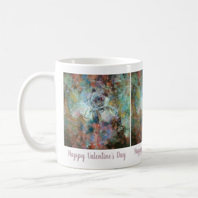 Mug Joyeuse Saint-Valentin.  (Gauche)