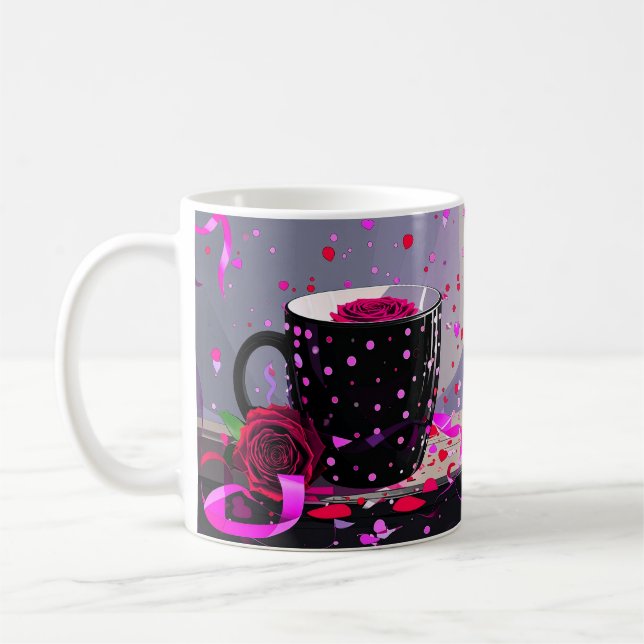 Mug Joyeuse Saint-Valentin à la meilleure maman qui so (Gauche)