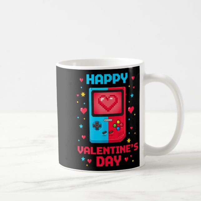 Mug Joyeuse Saint-Valentin aux garçons Jeux vidéo Homm (Droite)