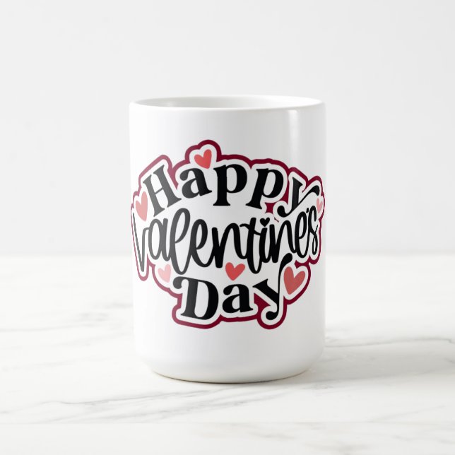 Mug Joyeuse Saint-Valentin Cœur (Centre)