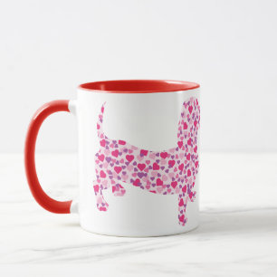 Mug Joyeuse Saint-Valentin Dachshund