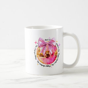 Mug Joyeuse Saint-Valentin Drôle Coquette Boule Disco