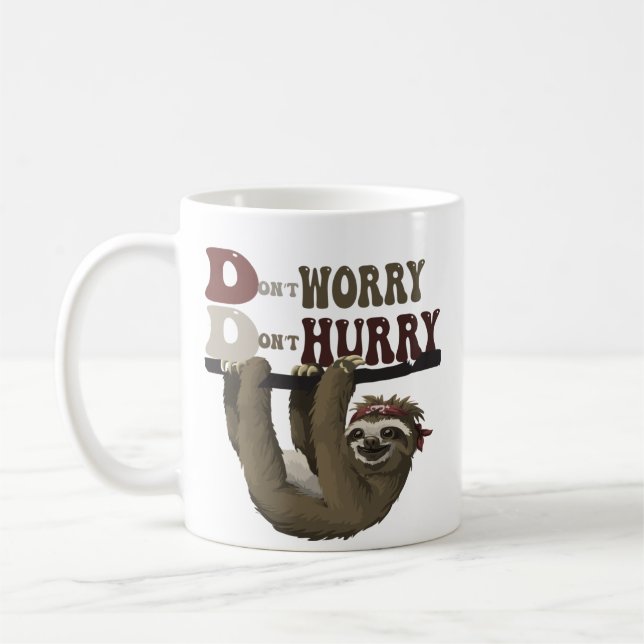Mug Joyeuse Sloth (Gauche)
