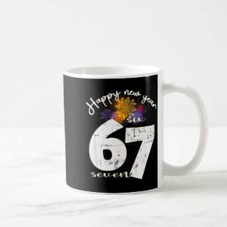 Mug Joyeuse soirée du Nouvel An 2026 67 Six Sept Mème