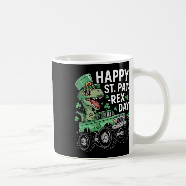 Mug Joyeuse St Pat-rex Patricks Day Dinosaure Monstre  (Droite)