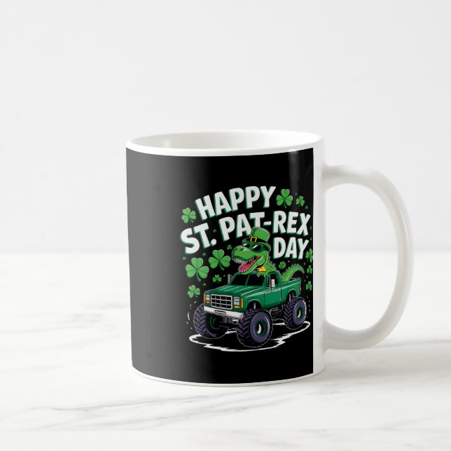 Mug Joyeuse St Pat-rex Patricks Day Dinosaure Monstre  (Droite)