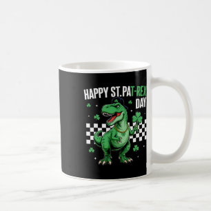 Mug Joyeuse St Pat T-rex Day Garçons Enfants Dinosaure