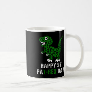 Mug Joyeuse St Patrick Patrex T-rex Dinosaure Drôle 
