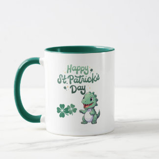 Mug Joyeuse St. Patrick's Day _ Dinosaur mignon