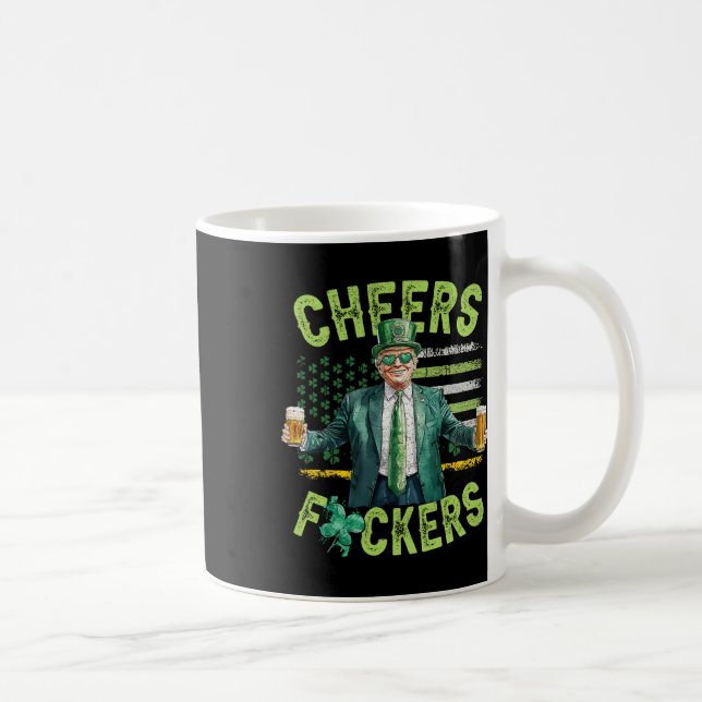 Mug Joyeuse St Patrick's Day Drôle de Boisson Bière Vé (Droite)