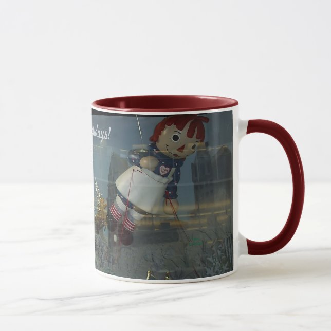 Mug Joyeuses fêtes Noël dans la ville (Droite)