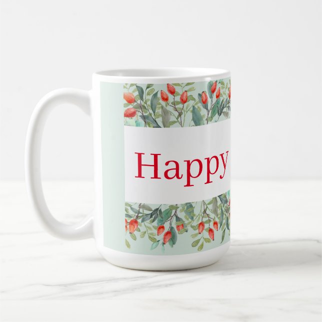 Mug Joyeuses fêtes ! Red (Gauche)