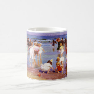 Mug Joyeuses journées à la plage (par E.H. Potthast)