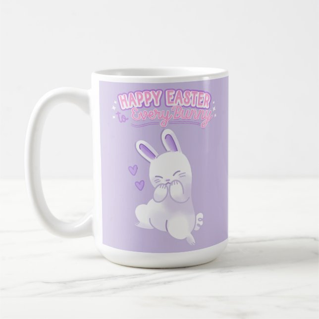 Mug Joyeuses Pâques à tous les petits lapins (Gauche)