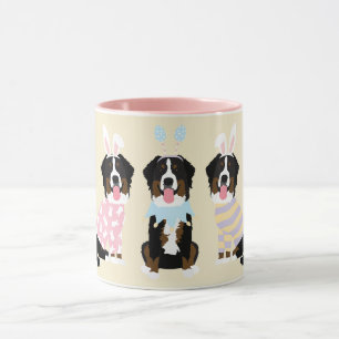 Mug Joyeuses Pâques Chiens de montagne bernois