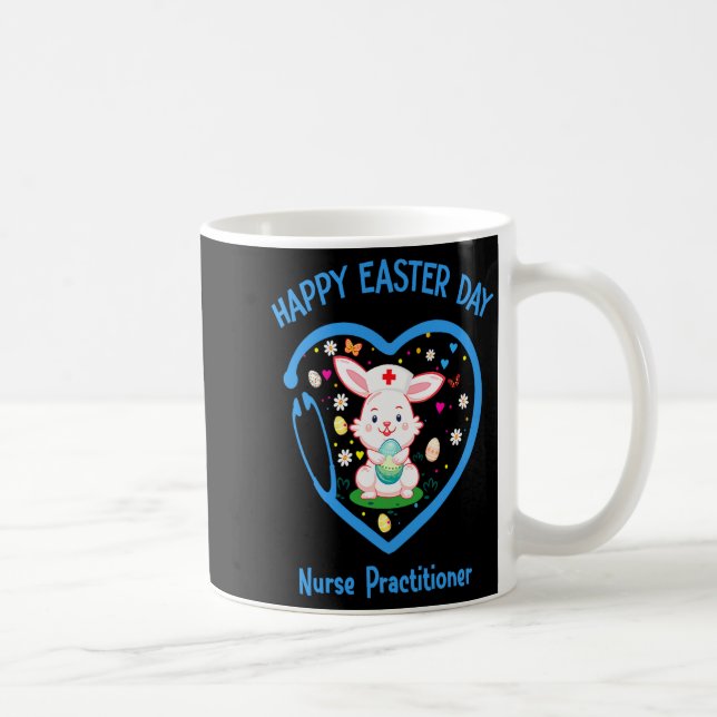 Mug Joyeuses Pâques Infirmière praticienne Mignonne in (Droite)
