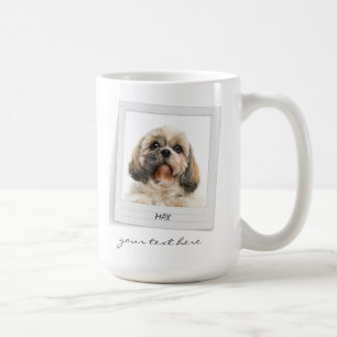 Mug Joyeuses Vacances Animaux de compagnie Cadre photo