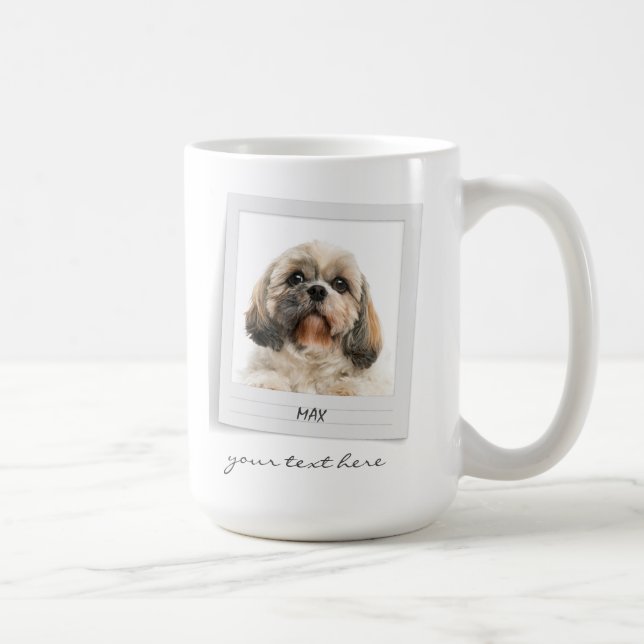 Mug Joyeuses Vacances Animaux de compagnie Cadre photo (Droite)
