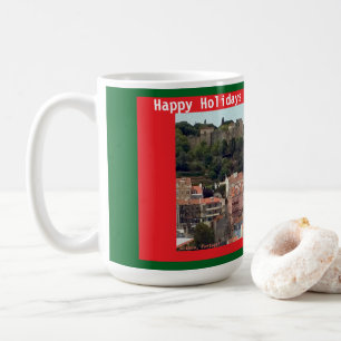 Mug Joyeuses vacances de Lisbonne Portugal