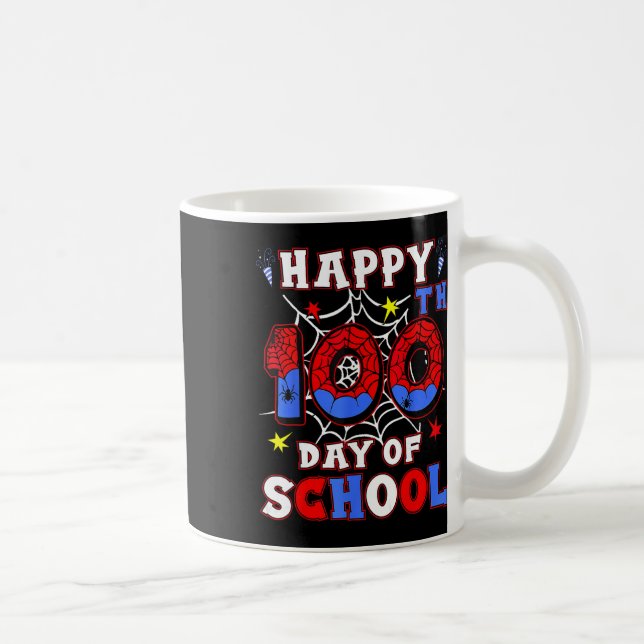 Mug Joyeux 100 Jours D'école 100ème Jours Fleur Enseig (Droite)